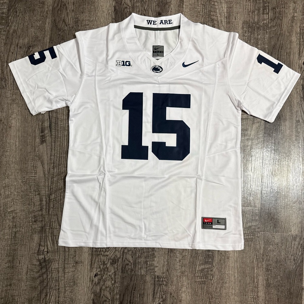 Drew Allar Penn State White Jersey Size S-XXL